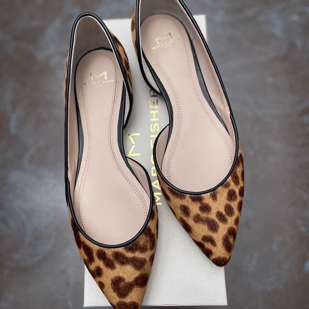 Leopard Flat Shoes